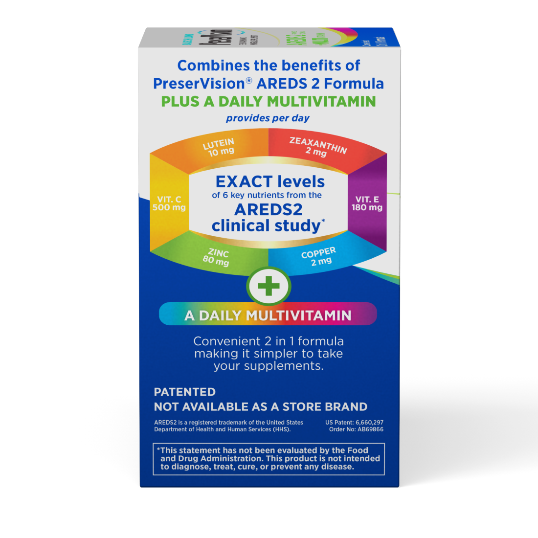 PreserVision® AREDS 2 Formula + Multivitamin