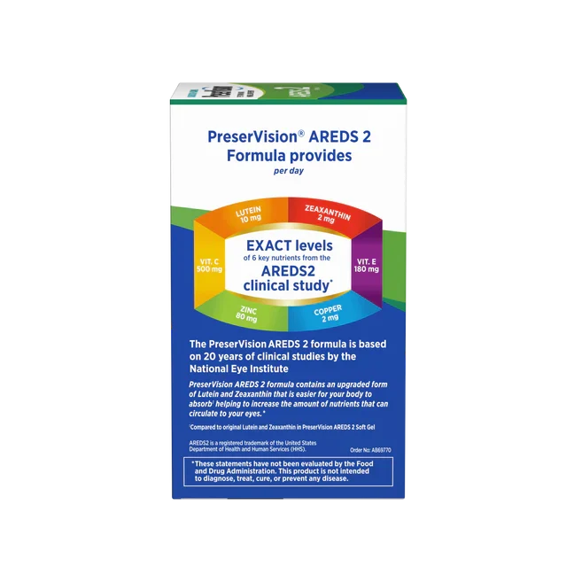 PreserVision® AREDS 2 Formula, 120 Vegan Soft Gels